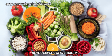 Gece Açlık Krizlerine Çözümler