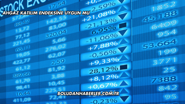 Ahgaz Katılım Endeksine Uygun mu?