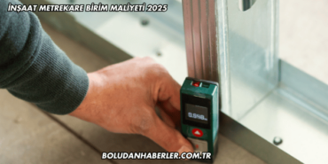 İnşaat Metrekare Birim Maliyeti 2025