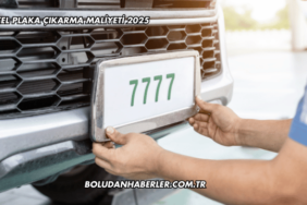Özel Plaka Çıkarma Maliyeti 2025