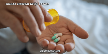 Solgar Zerdeçal Ne İşe Yarar?