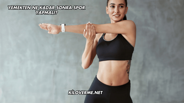 Yemekten Ne Kadar Sonra Spor Yapmalı?