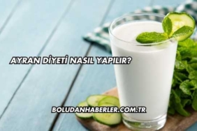 Ayran Diyeti Nasıl Yapılır?