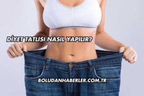 Diyet Tatlısı Nasıl Yapılır?
