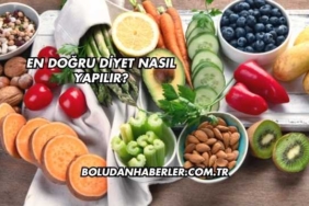 En Doğru Diyet Nasıl Yapılır?