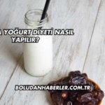 Hurma Yoğurt Diyeti Nasıl Yapılır?