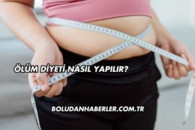 Ölüm Diyeti Nasıl Yapılır?