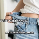 Şok Diyet Nasıl Yapılır?