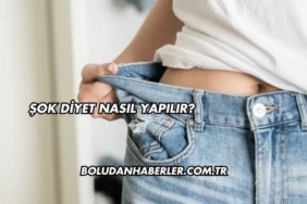 Şok Diyet Nasıl Yapılır?