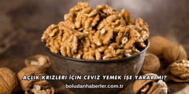 Açlık Krizleri İçin Ceviz Yemek İşe Yarar mı?