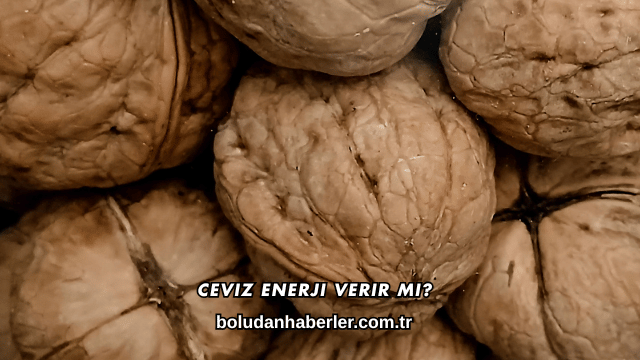 Ceviz Enerji Verir mi?