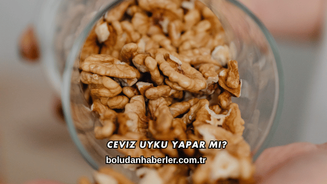 Ceviz Uyku Yapar mı?