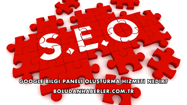 Google Bilgi Paneli Oluşturma Hizmeti Nedir?