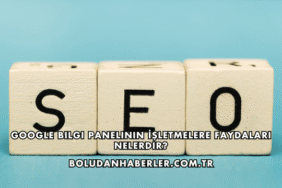 Google Bilgi Panelinin İşletmelere Faydaları Nelerdir?