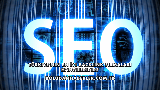 Türkiye'nin En İyi Backlink Firmaları Hangileridir?