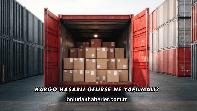 Kargo Hasarlı Gelirse Ne Yapılmalı?
